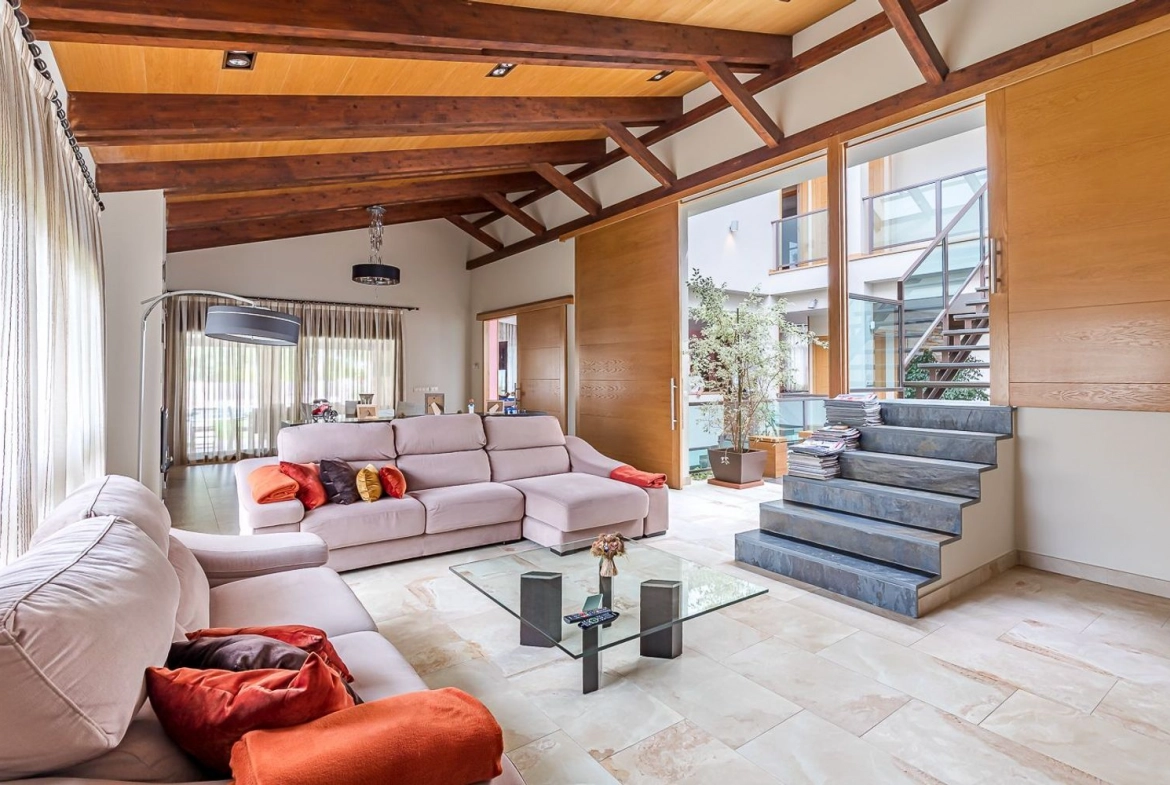 Chalet Independiente El Bosque Villaviciosa de Odon Salon