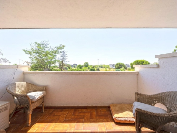 Chalet Independiente Golf Las Rozas de Madrid Balcon