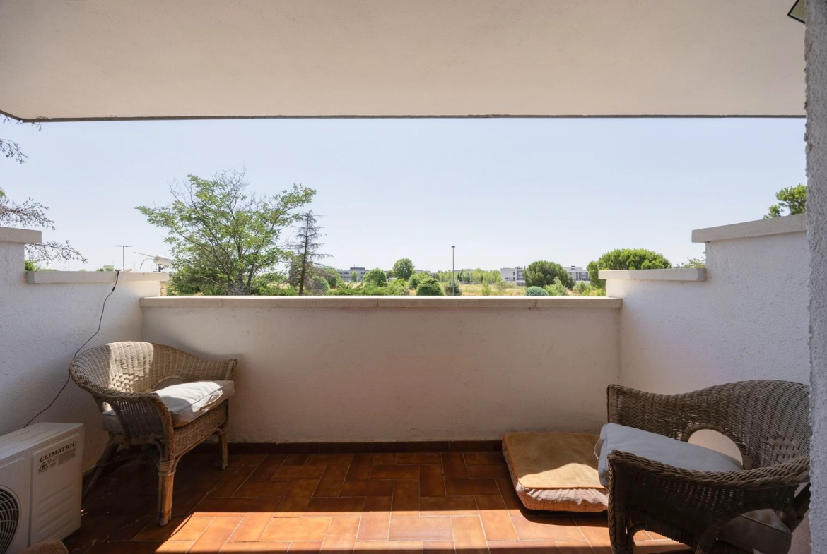 Chalet Independiente Golf Las Rozas de Madrid Balcon