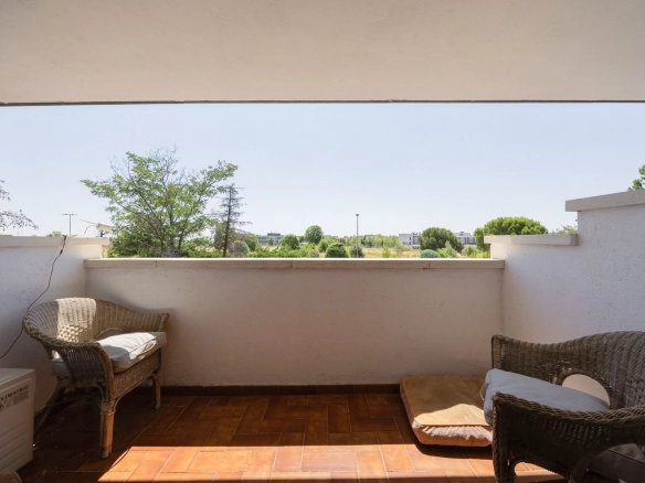 Chalet Independiente Golf Las Rozas de Madrid Balcon