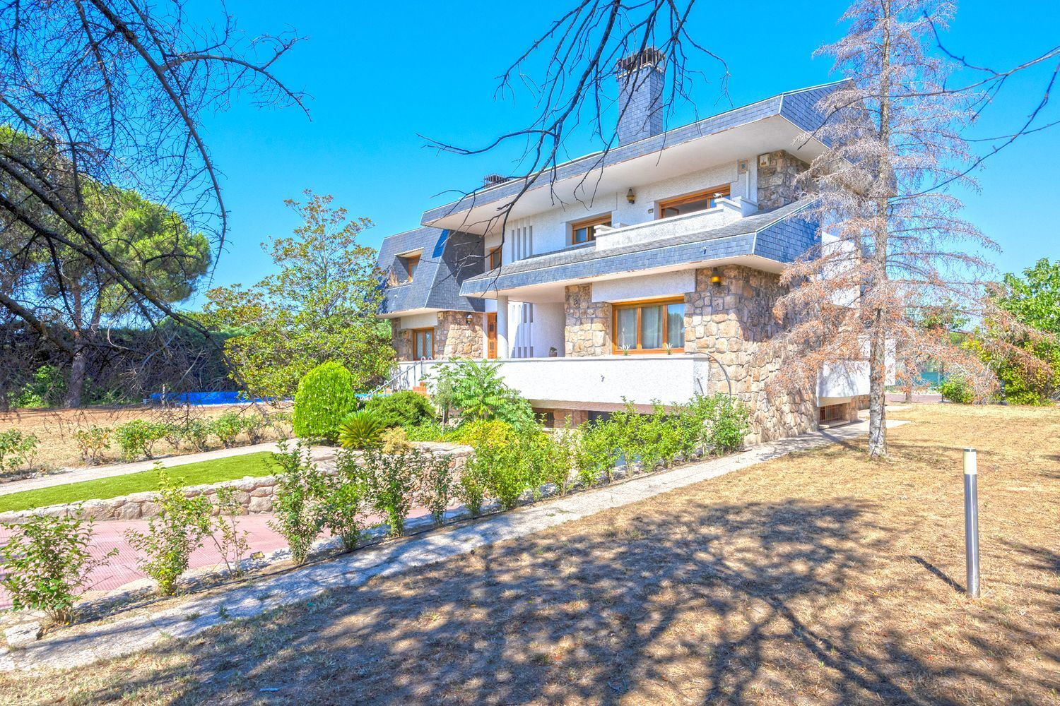 Chalet Independiente Golf Las Rozas de Madrid Jardin