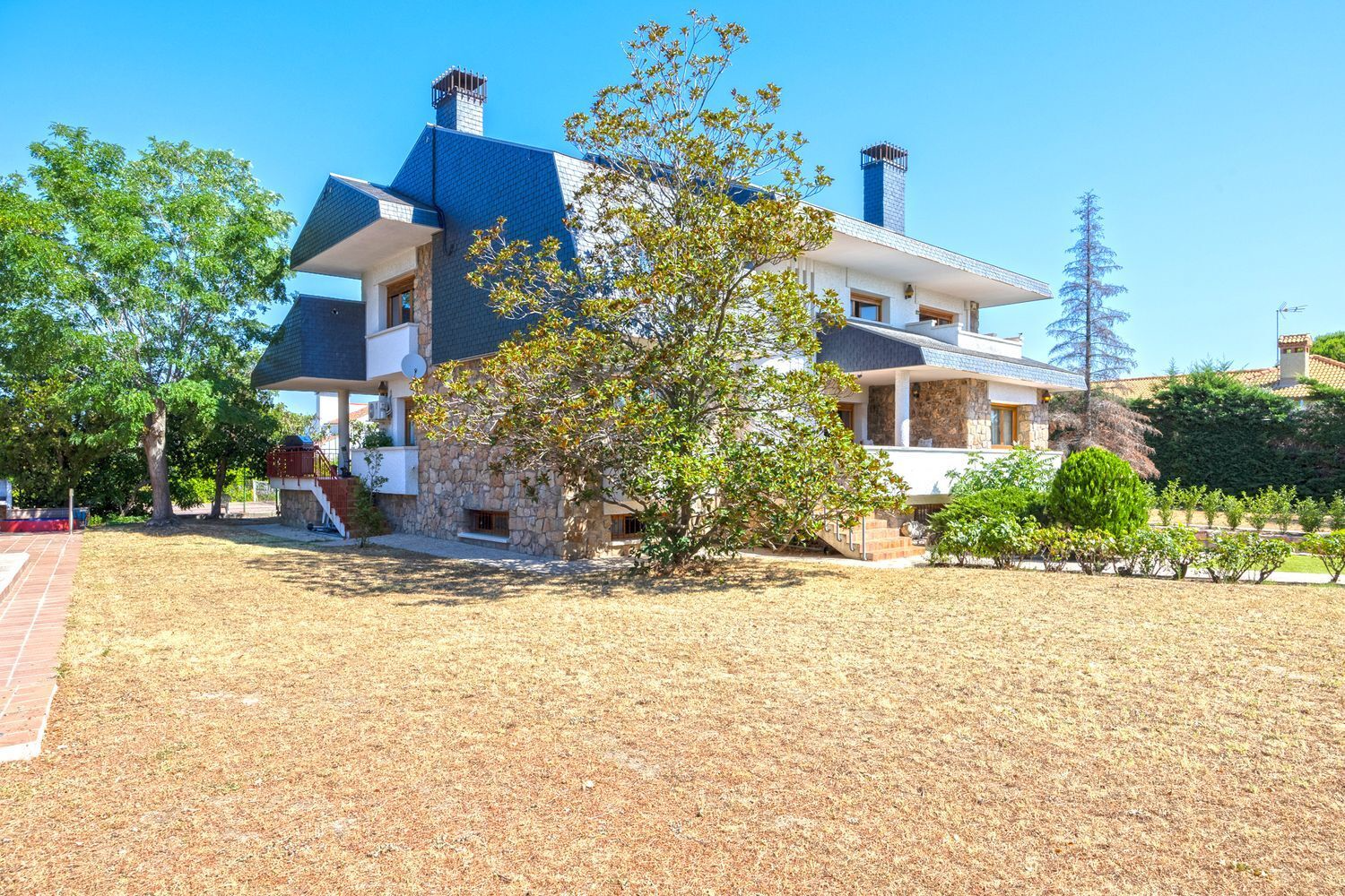 Chalet Independiente Golf Las Rozas de Madrid Jardin