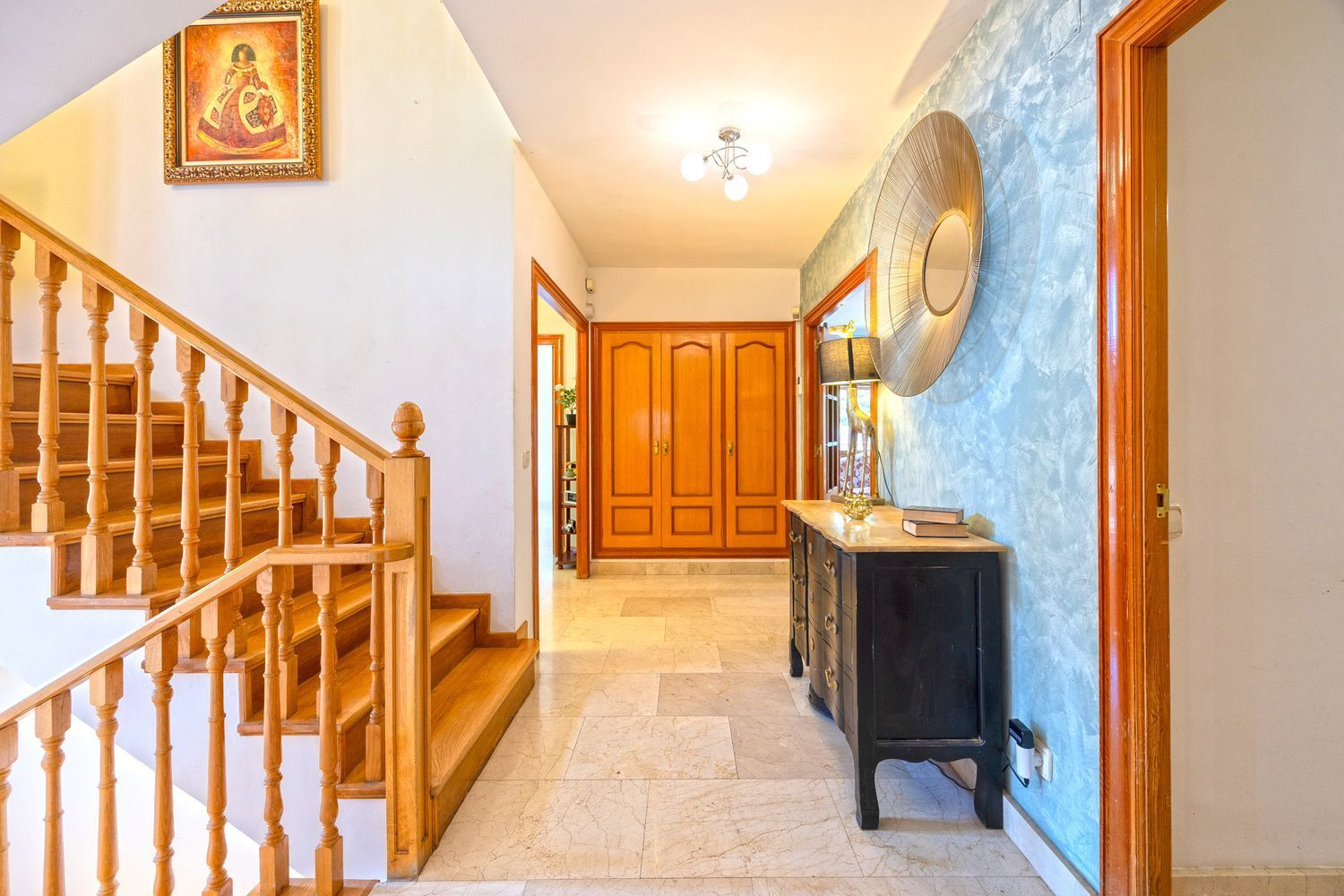 Chalet Independiente Golf Las Rozas de Madrid Pasillo