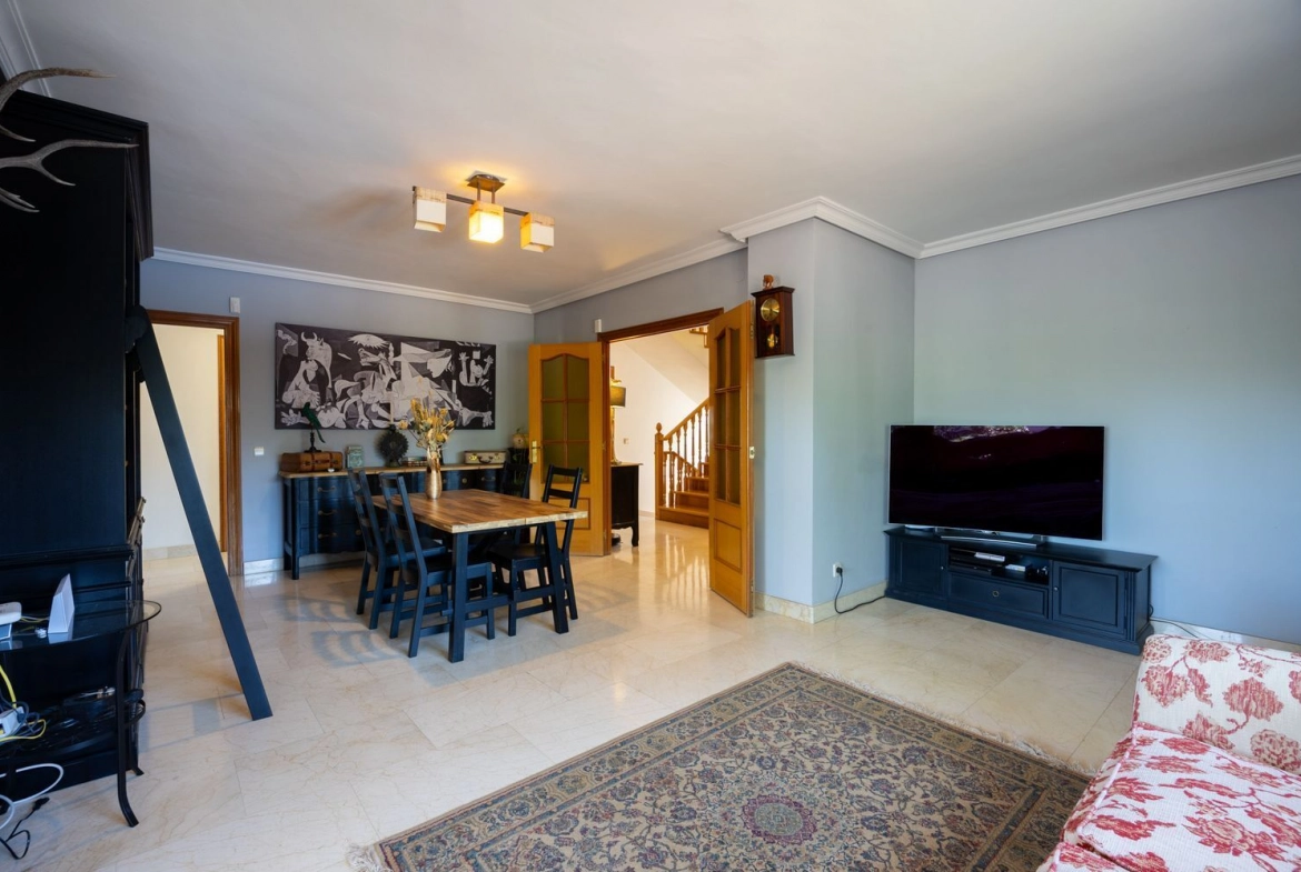 Chalet Independiente Golf Las Rozas de Madrid Sala Estar