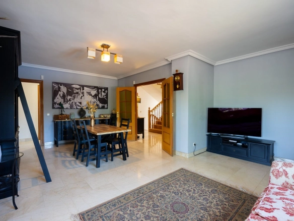 Chalet Independiente Golf Las Rozas de Madrid Sala Estar