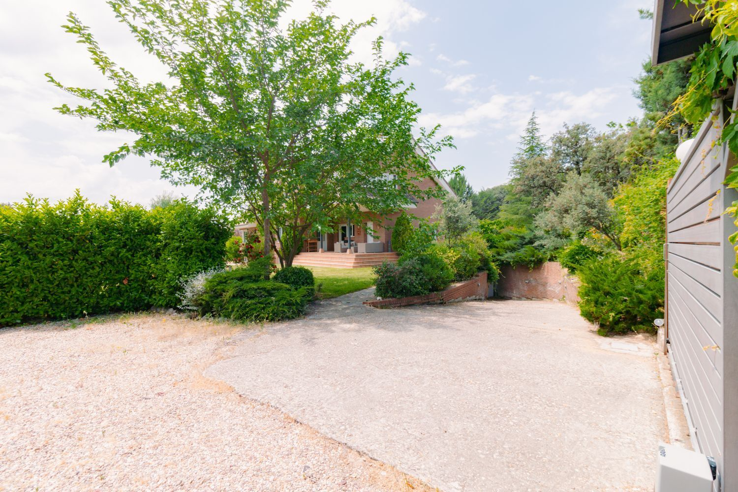 Chalet Independiente Las Rozas de Madrid Jardin