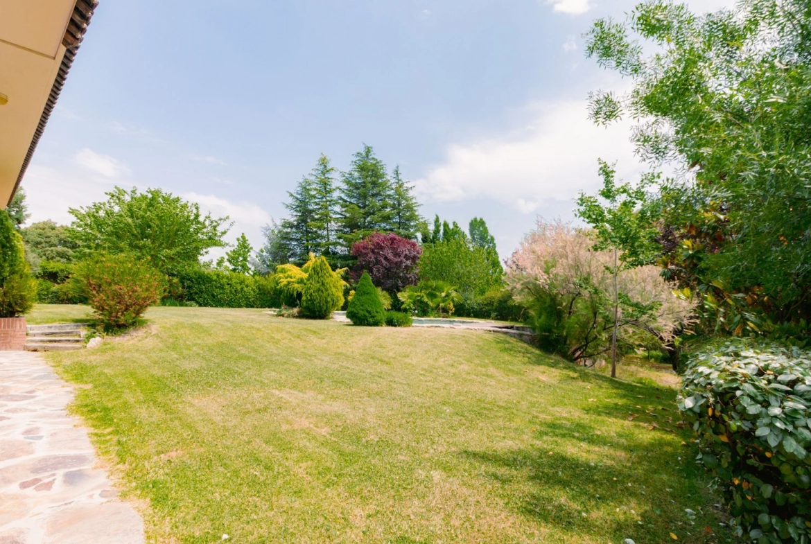 Chalet Independiente Las Rozas de Madrid Jardin
