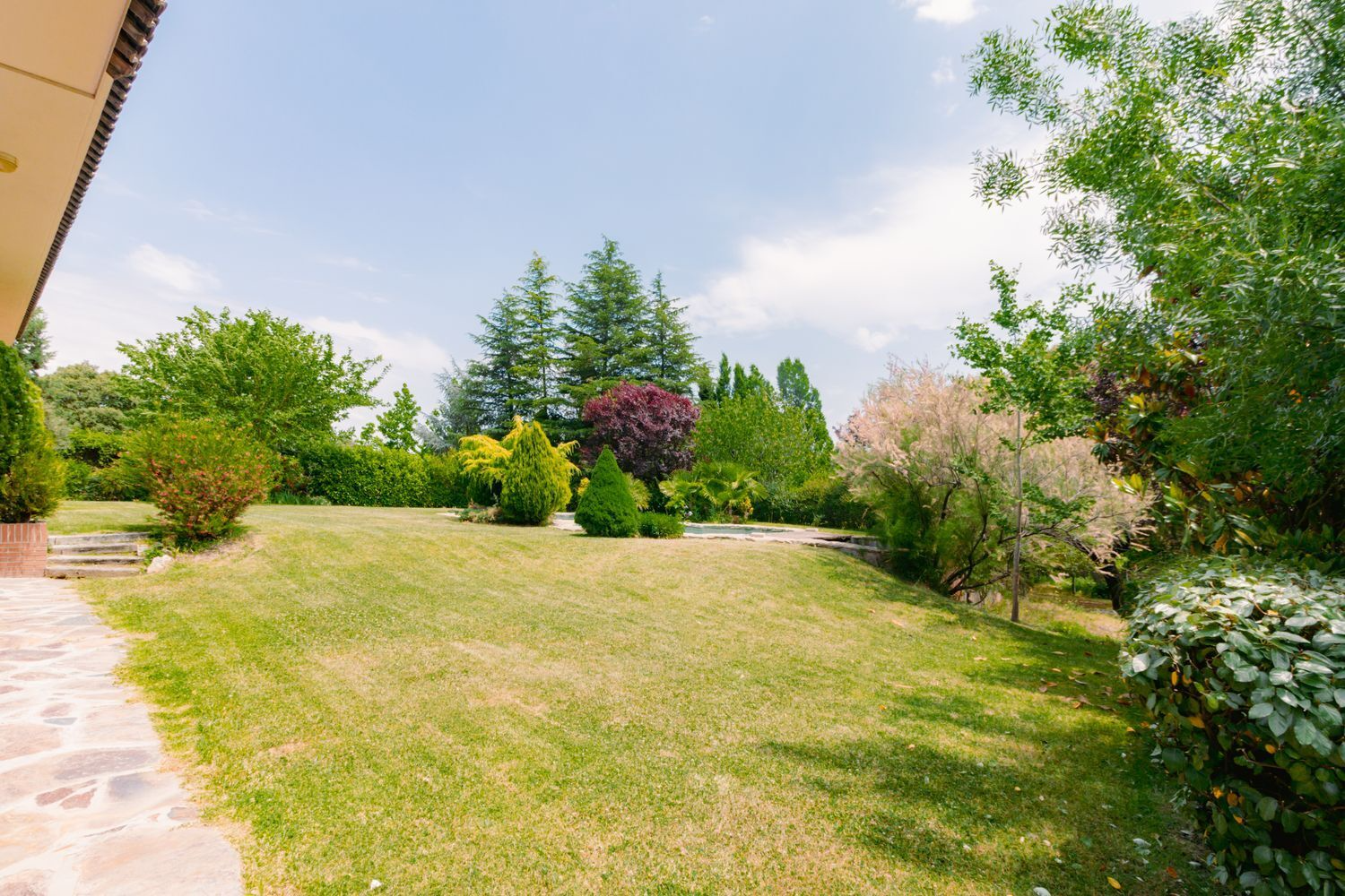 Chalet Independiente Las Rozas de Madrid Jardin