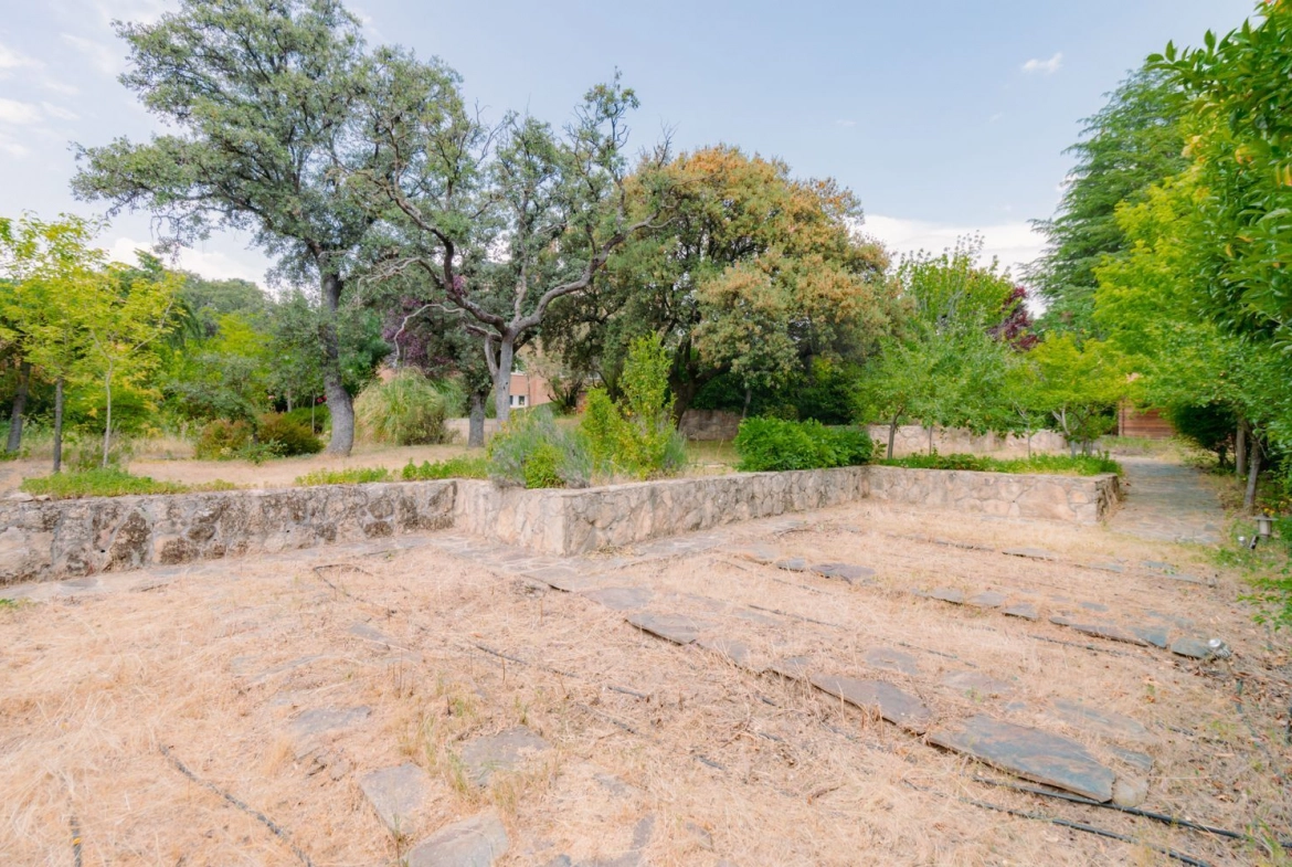 Chalet Independiente Las Rozas de Madrid Jardin