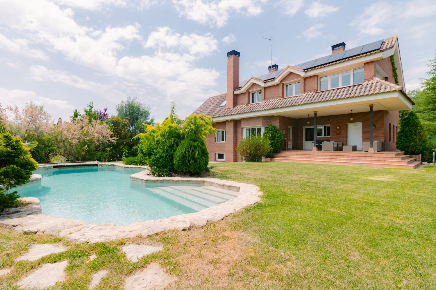Chalet Independiente Las Rozas de Madrid Piscina