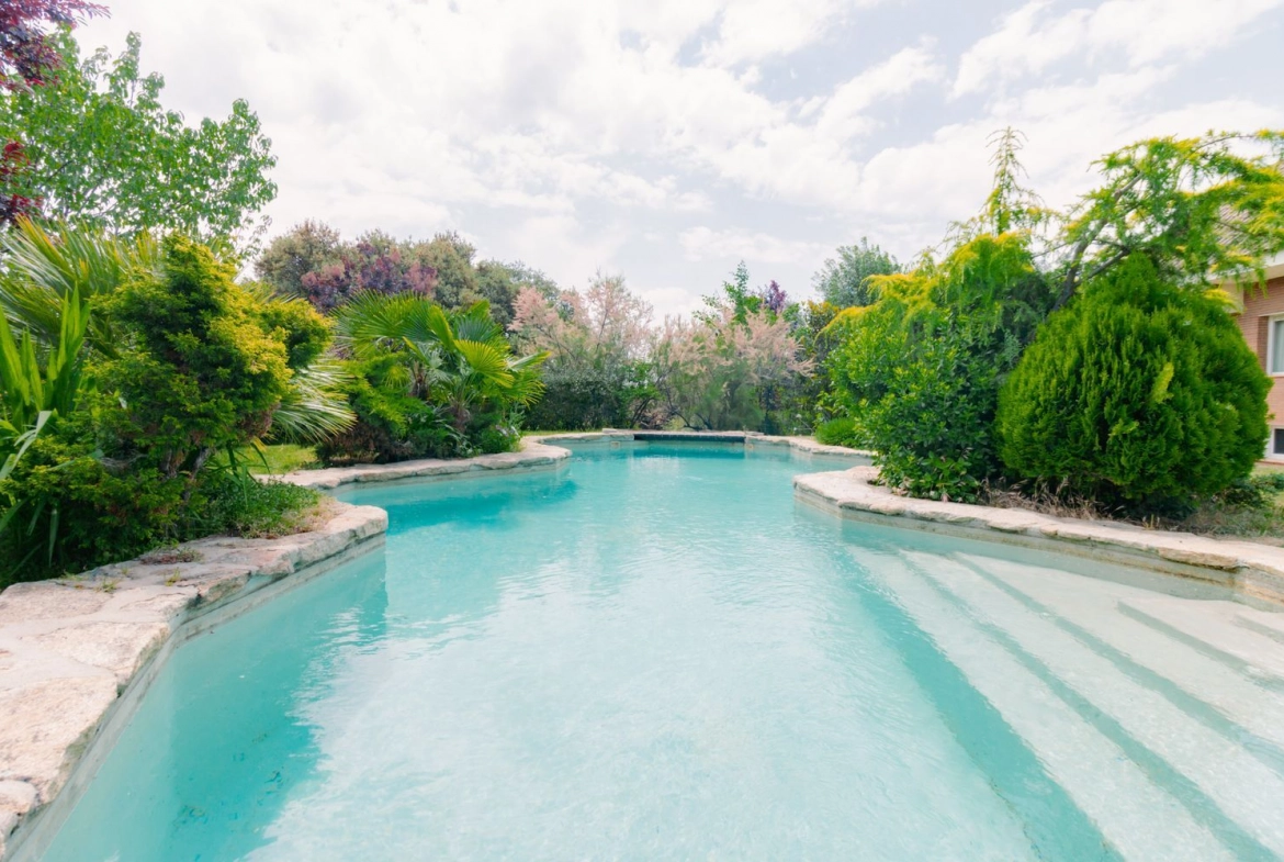 Chalet Independiente Las Rozas de Madrid Piscina