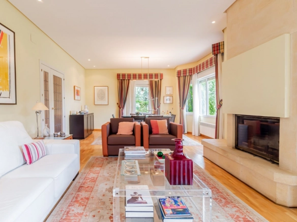 Chalet Independiente Las Rozas de Madrid Salon