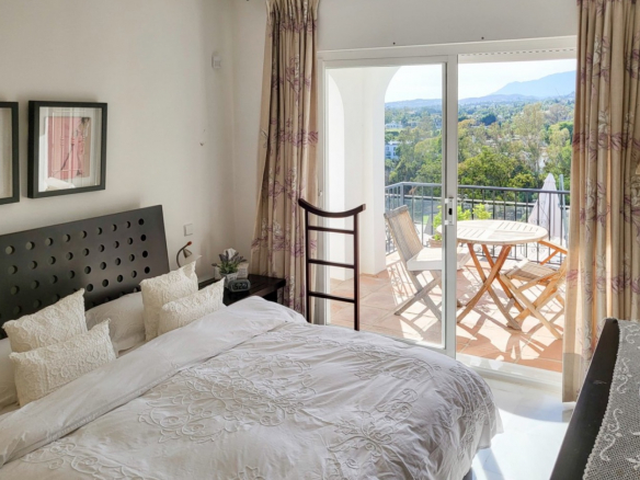 Chalet Independiente Marbella Dormitorio