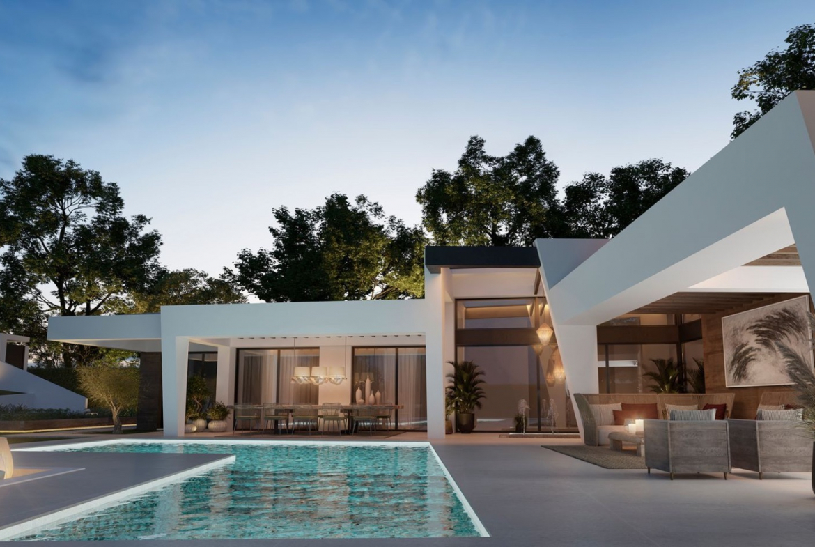 Chalet Independiente Marbella Piscina