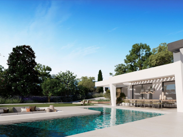 Chalet Independiente Marbella Piscina