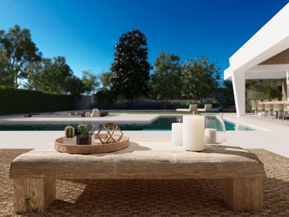 Chalet Independiente Marbella Piscina