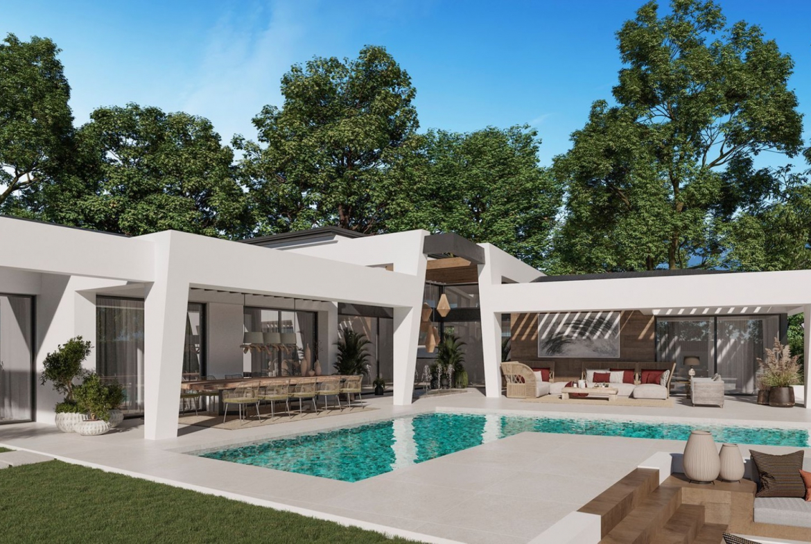 Chalet Independiente Marbella Piscina