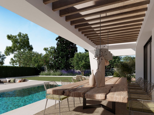 Chalet Independiente Marbella Porche