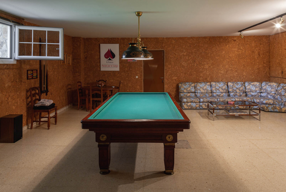 Chalet Independiente Monteprincipe Sala Billar
