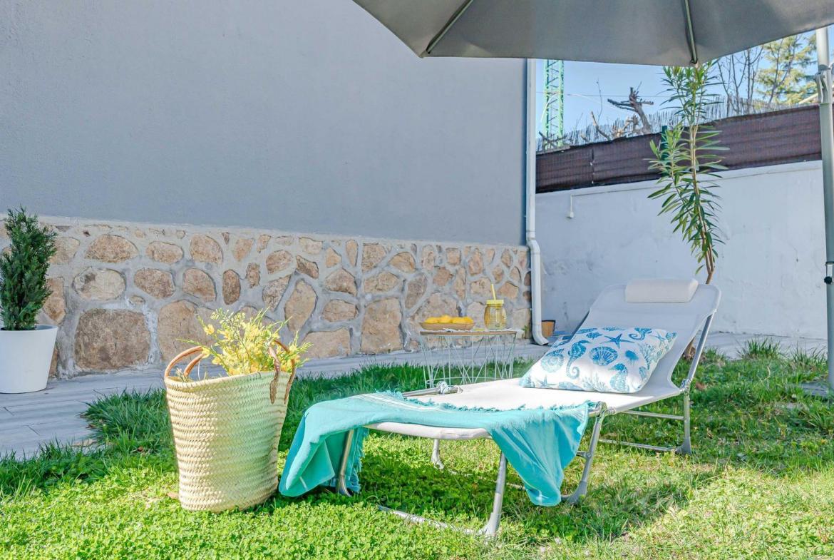 Chalet Independiente Pozuelo de Alarcon Jardin