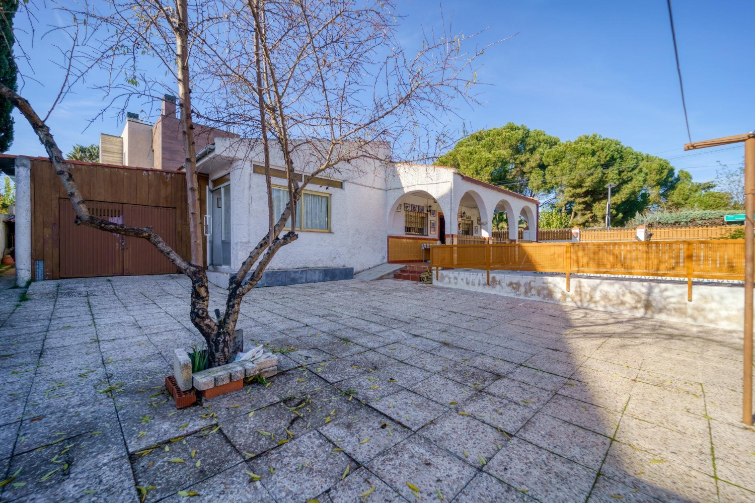 Chalet Independiente Pozuelo de Alarcon Patio