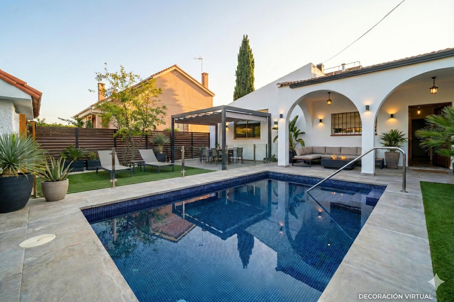 Chalet Independiente Pozuelo de Alarcon Piscina