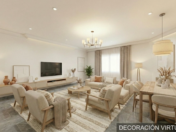 Chalet Independiente Pozuelo de Alarcon Salon