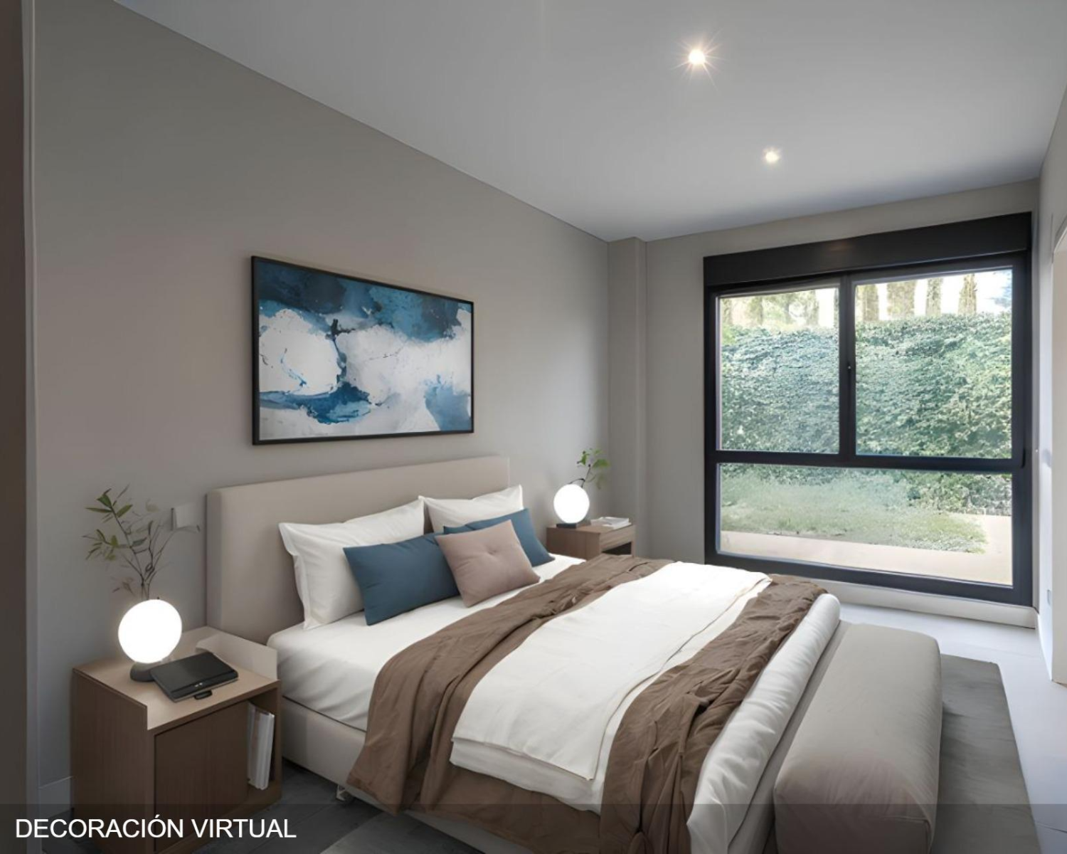 Chalet Independiente Villanueva de la Canada Dormitorio