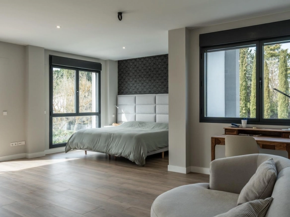 Chalet Independiente Villanueva de la Canada Dormitorio