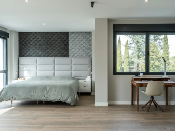 Chalet Independiente Villanueva de la Canada Dormitorio