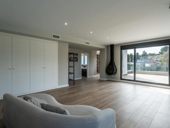 Chalet Independiente Villanueva de la Canada Dormitorio