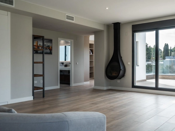 Chalet Independiente Villanueva de la Canada Dormitorio