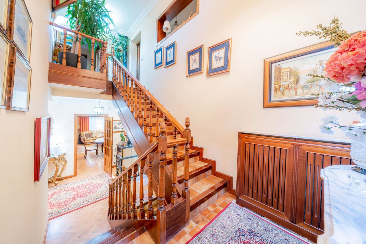 Chalet Independiente Villanueva de la Canada Escaleras