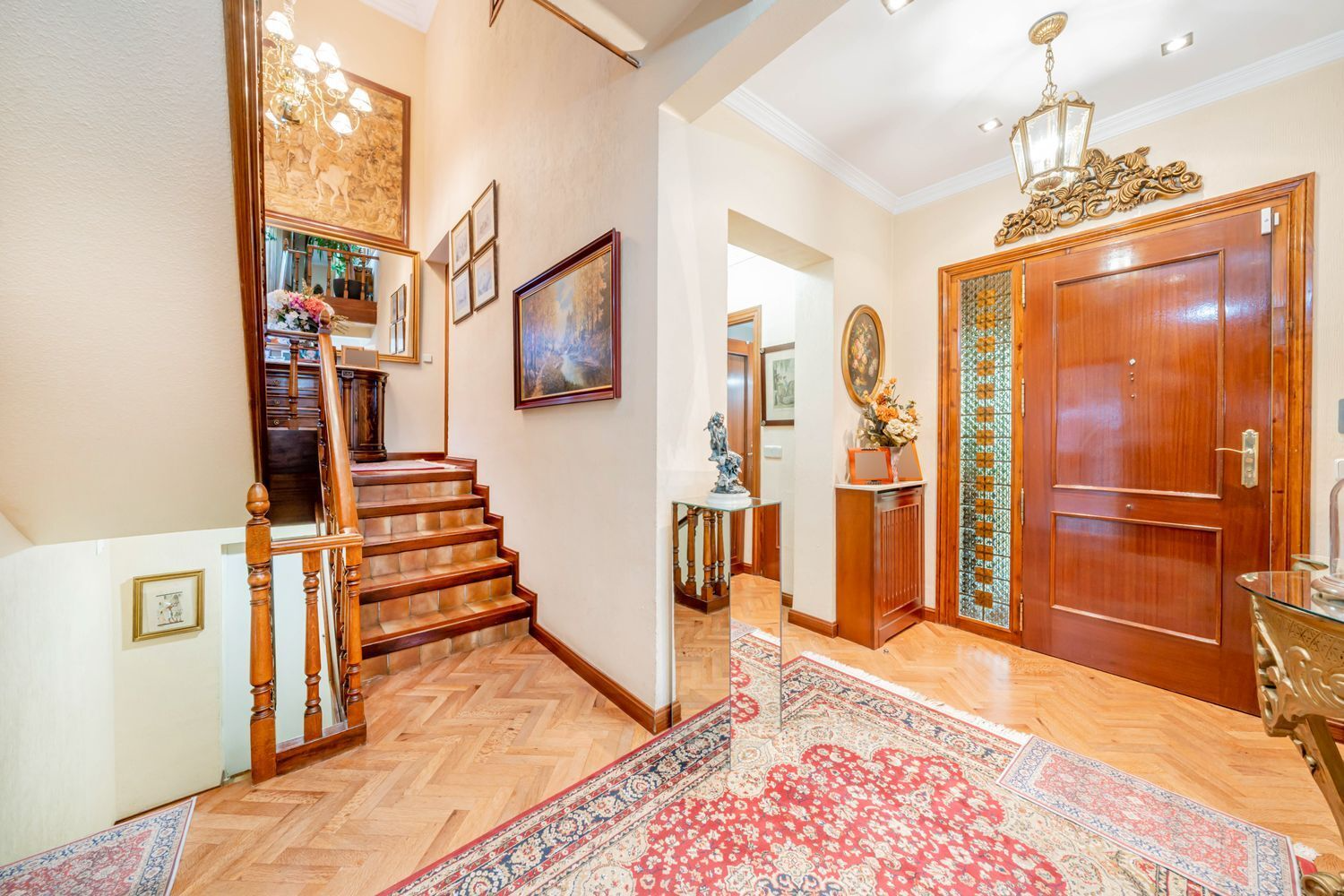 Chalet Independiente Villanueva de la Canada Hall Entrada