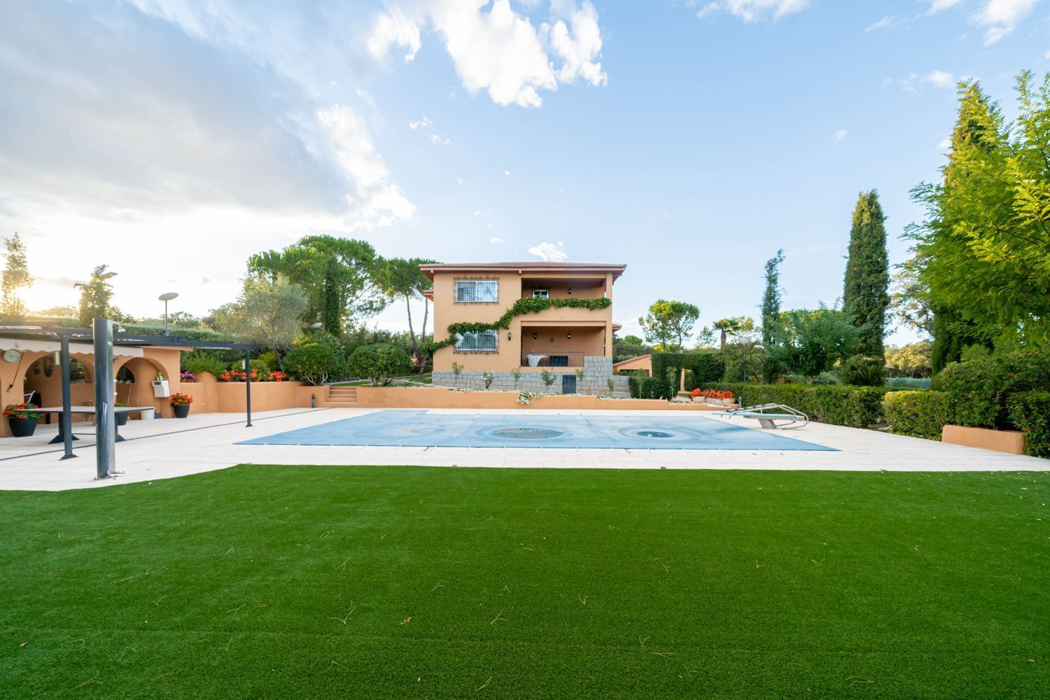 Chalet Independiente Villanueva de la Canada Jardin