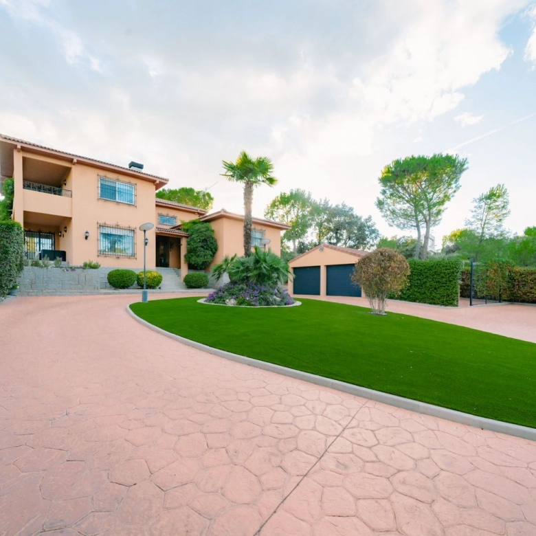 Chalet Independiente Villanueva de la Canada Jardin