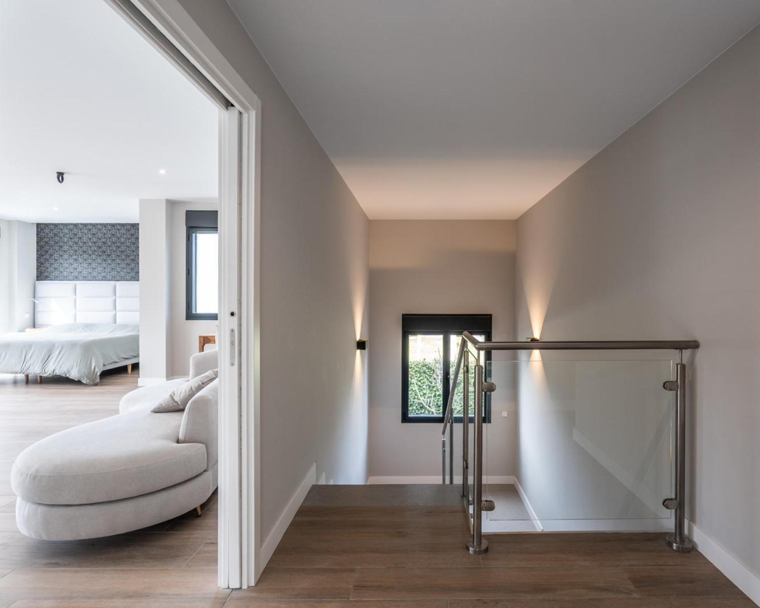 Chalet Independiente Villanueva de la Canada Pasillo