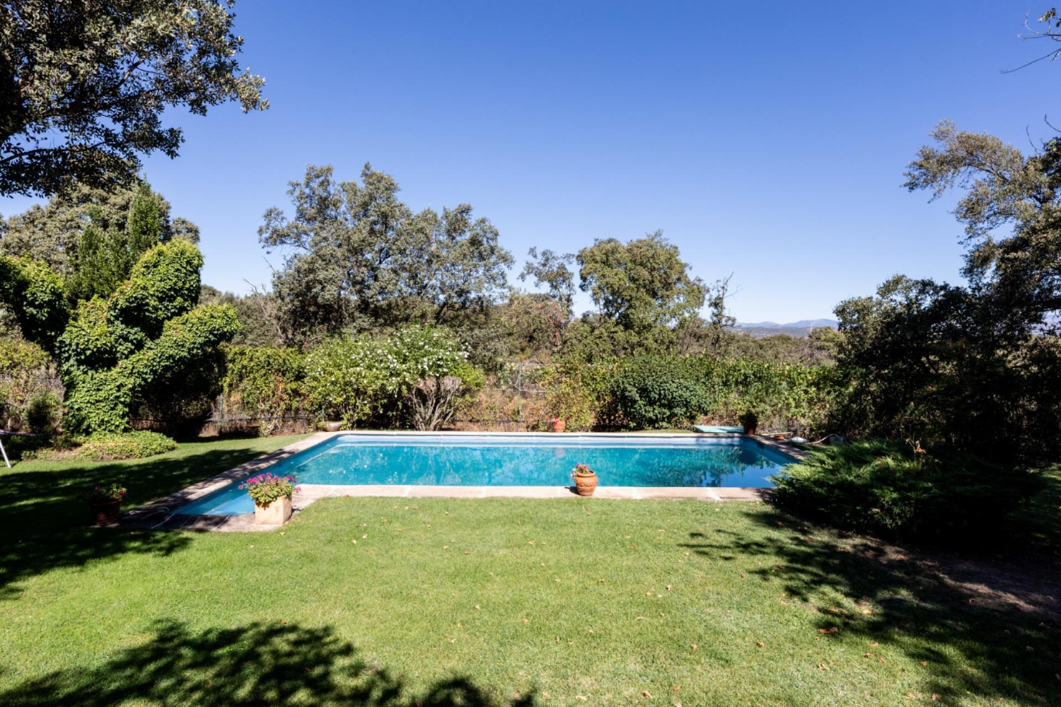 Chalet Independiente Villanueva de la Canada Piscina