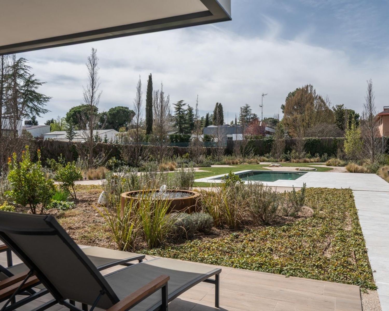 Chalet Independiente Villanueva de la Canada Piscina