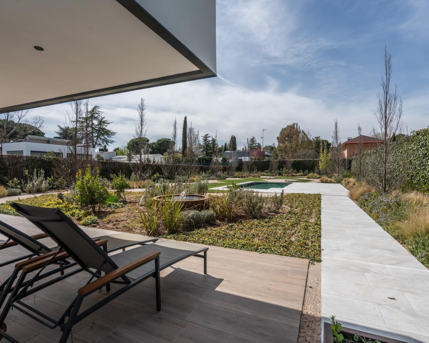 Chalet Independiente Villanueva de la Canada Piscina