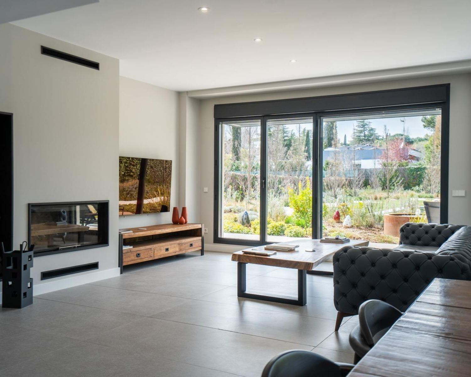 Chalet Independiente Villanueva de la Canada Salon