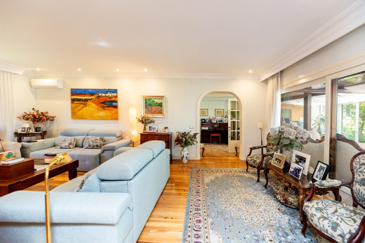 Chalet Independiente Villanueva de la Canada Salon