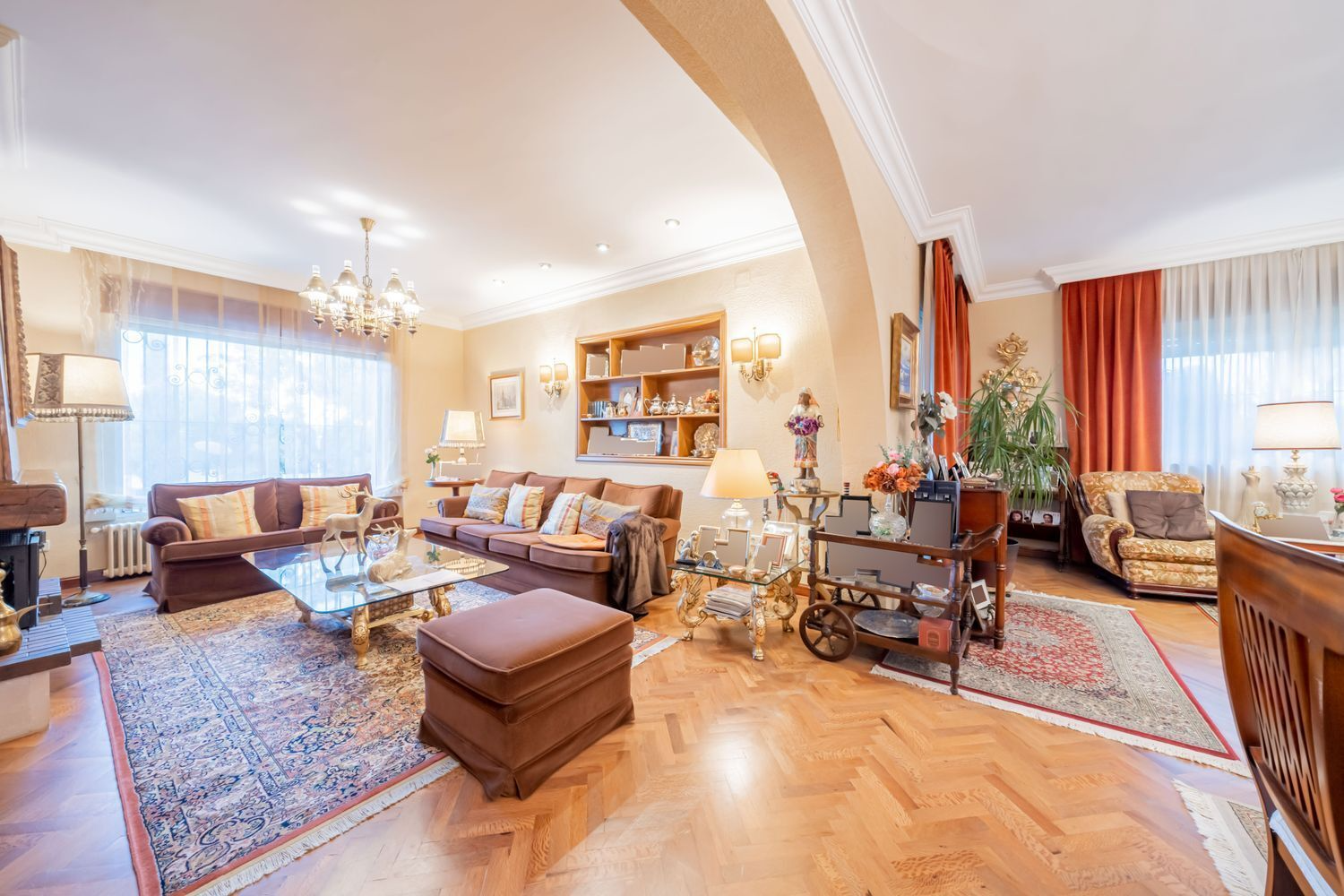 Chalet Independiente Villanueva de la Canada Salon