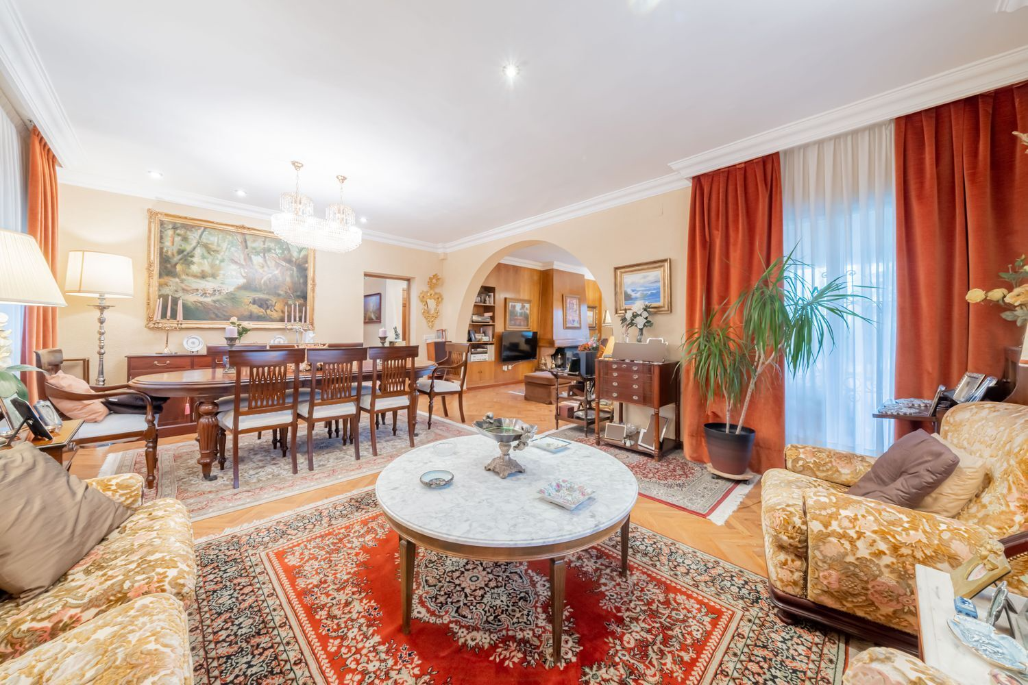 Chalet Independiente Villanueva de la Canada Salon