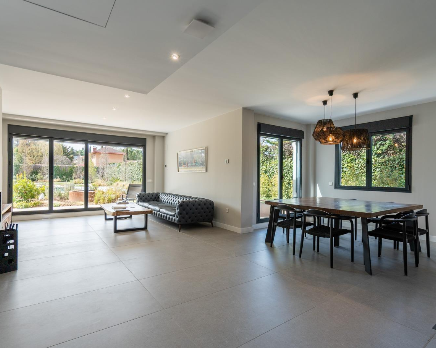 Chalet Independiente Villanueva de la Canada Salon