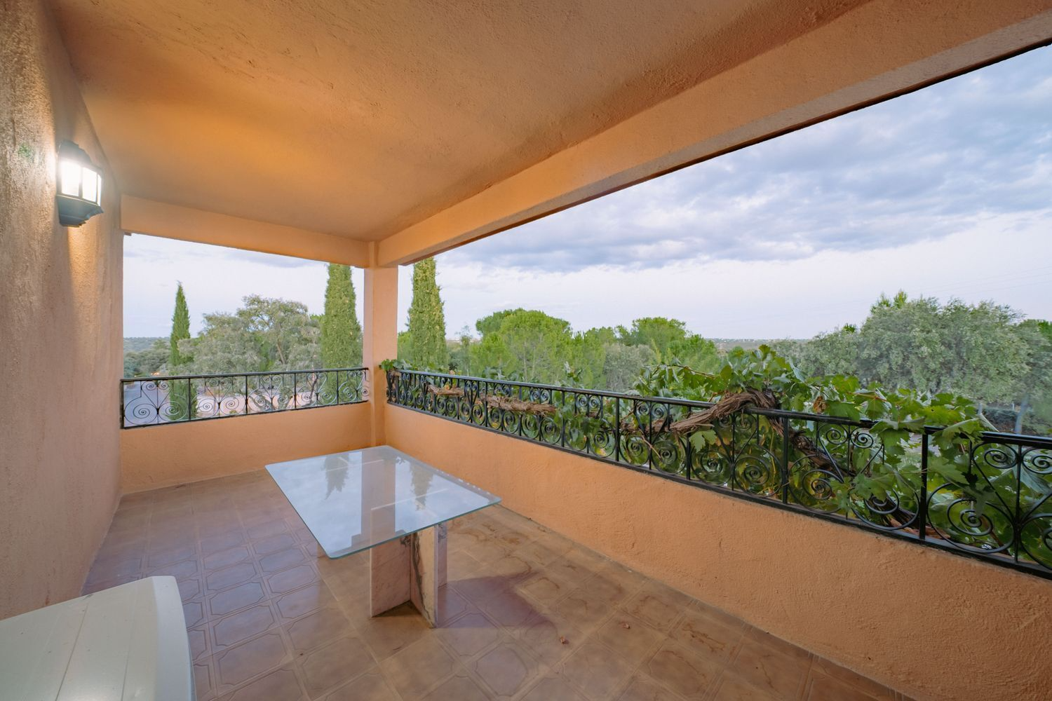 Chalet Independiente Villanueva de la Canada Terraza