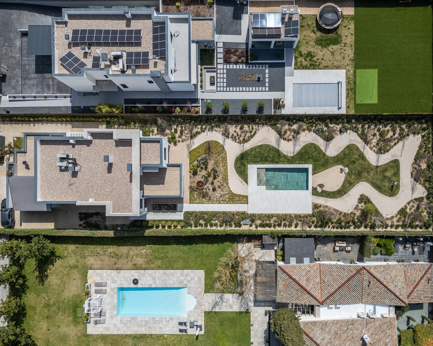 Chalet Independiente Villanueva de la Canada Vista Aerea