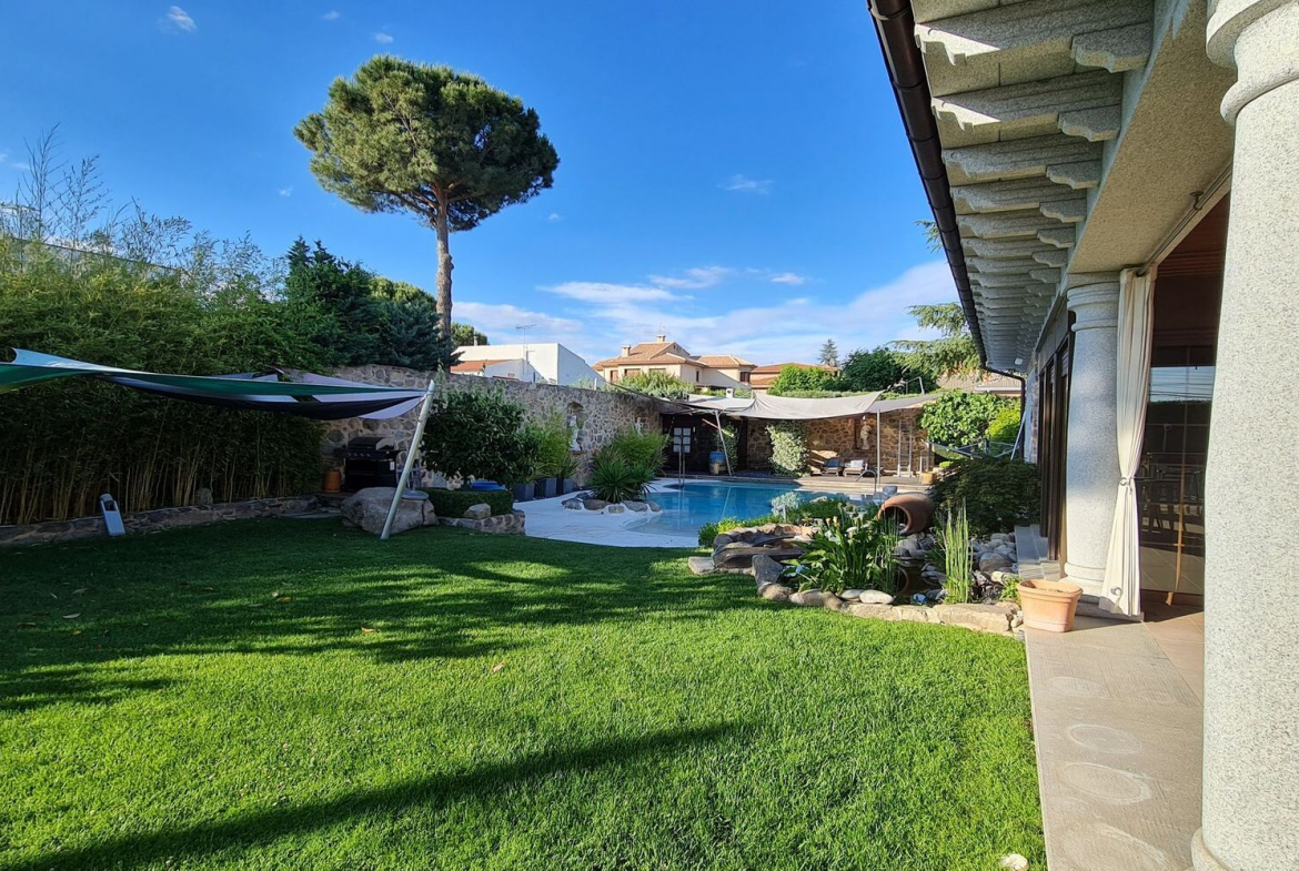 Chalet Independiente Villaviciosa de Odon Piscina