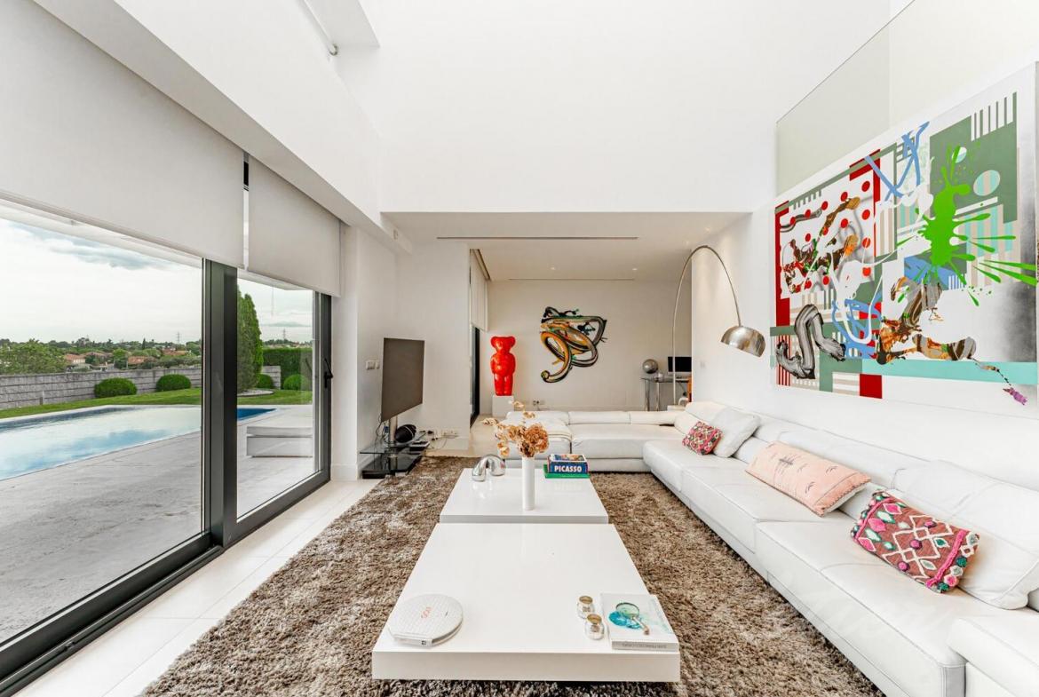 Chalet Independiente en Boadilla del Monte Salon
