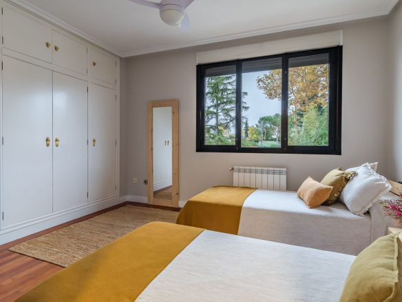 Chalet La Mazuela Dormitorio